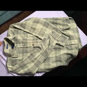 Men’s large green flannel (THICK)